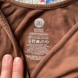 Nursing bra organic cotton